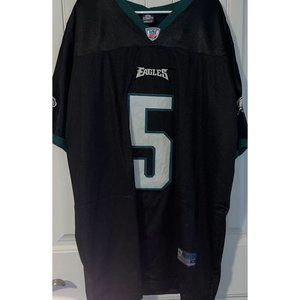 Vintage Reebok NFL Phila. Eagles Donovan McNabb Embroidered Jersey Sz XL/56